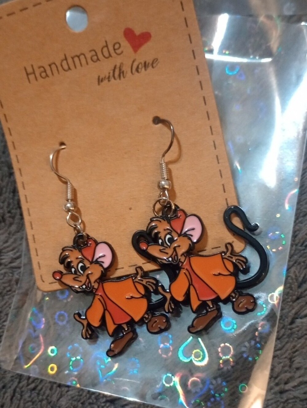 $8 Each Or Bundle 5/$20 Handmade Cinderella Inspired Dangle Earrings